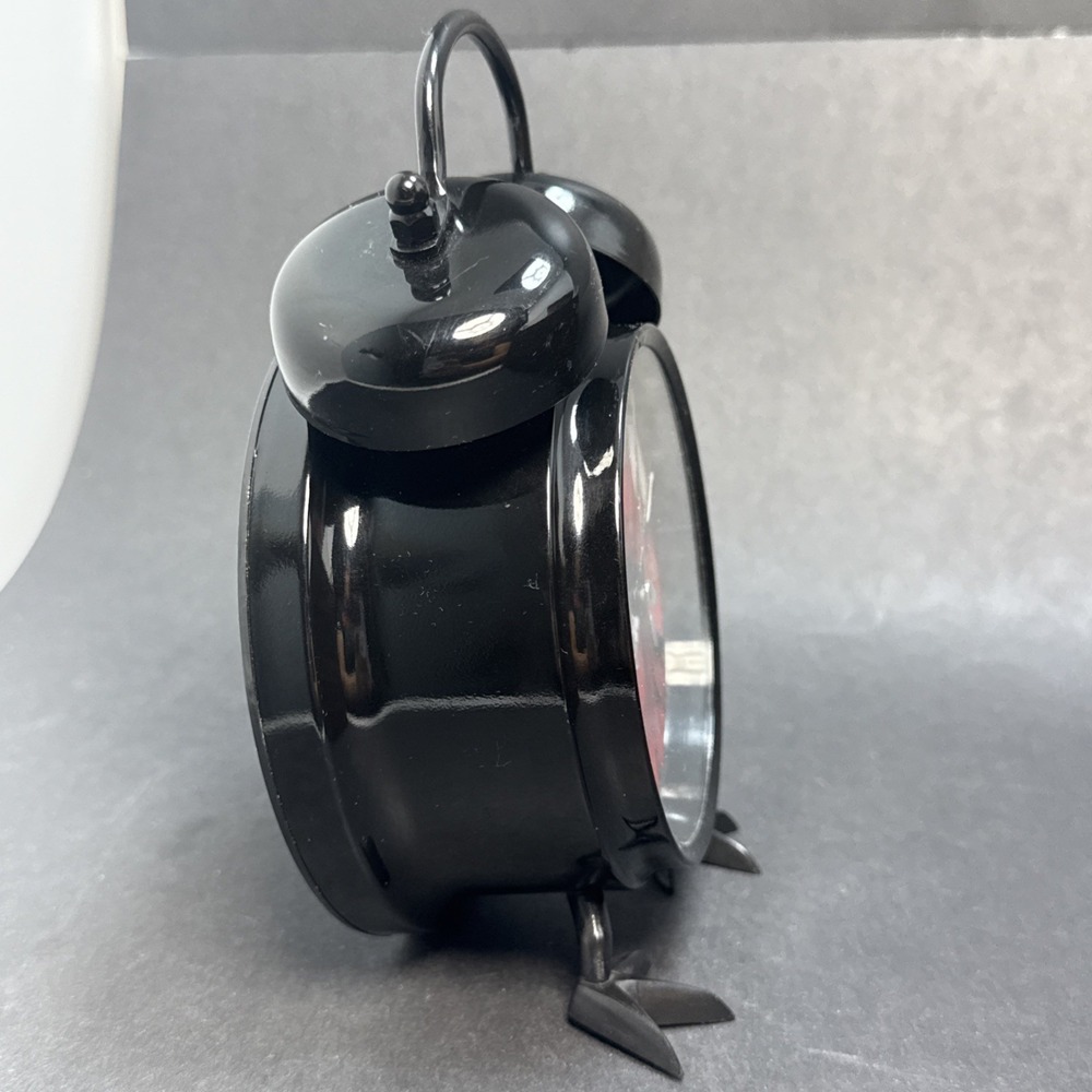 Disney Nightmare Before Christmas Jack Skellington Alarm Clock Metal Double Bell - Picture 12 of 14